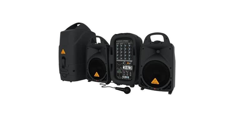 Behringer ppa500bt sistema pa, 500w, 6 canales, ultracompacto