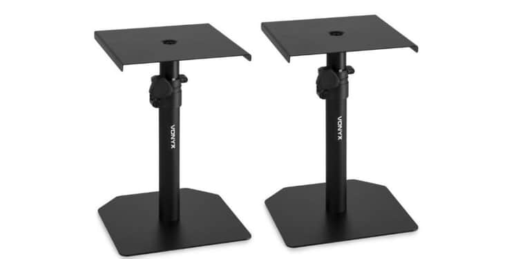 Vonyx sms10 soportes de mesa para monitores de estudio 180219 pareja