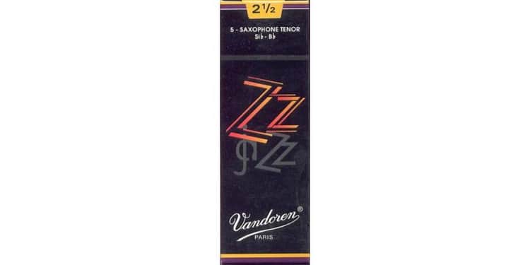 Vandoren caja 5 cañas saxo tenor vandoren zz 2 caja negra