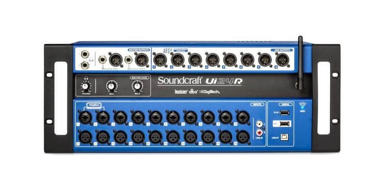 Soundcraft ui24r mezclador 24 canales