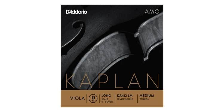 D´addario ka412 cuerda kaplan re (d) para viola, tensión media