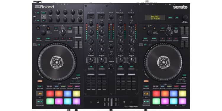 Roland dj 707m controlador dj serato