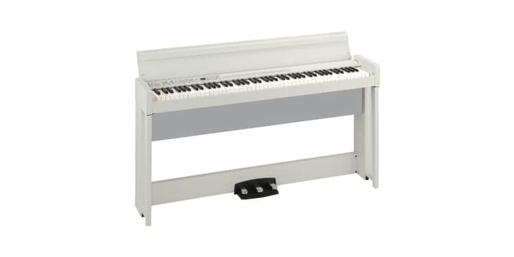 Korg c1 air wh. piano digital blanco 88 teclas contrapesadas. mueble incluido