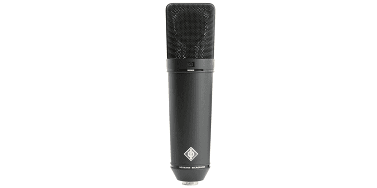 Neumann u-87 ai mt ,microfono multipatron color negro