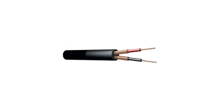 Power dynamics pd connex cable apantallado 2 conductores, 6.5mm, negro, 100m alta calidad 803683