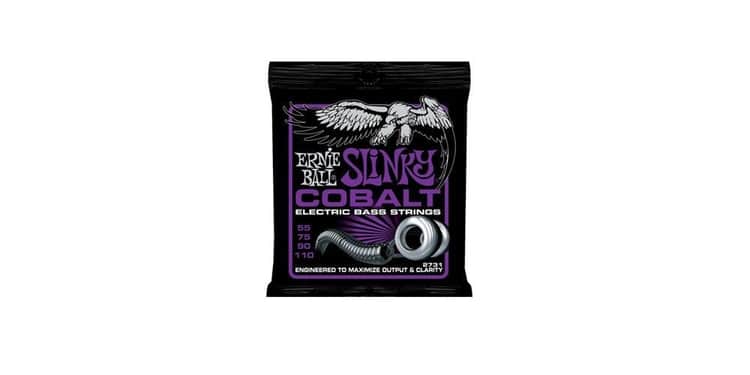 Ernie ball 2731 slinky cobalt power cuerdas para bajo 55-110