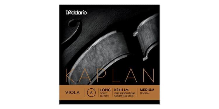 D´addario ks411-lm cuerda kaplan solutions la (a) para viola, tensión media