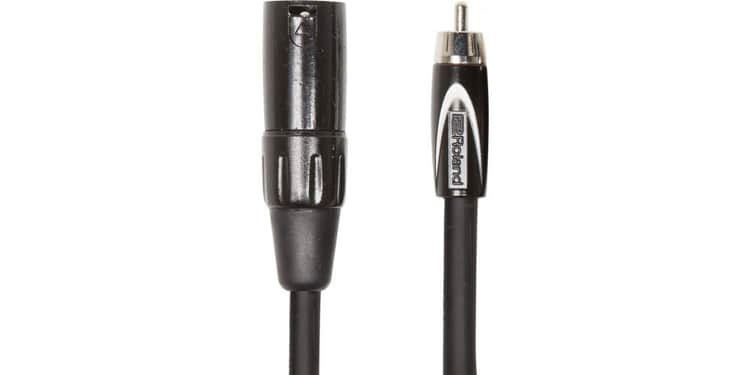 Roland rcc-5-rcxm cable xlr macho a rca 1,5 metros