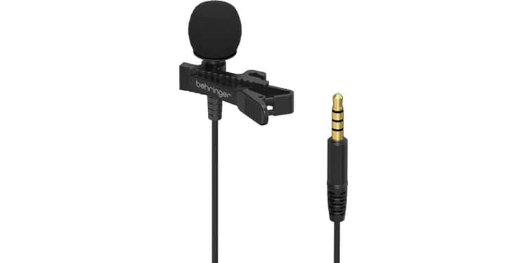 Behringer bc lav micrófono de solapa para dispositivos móviles