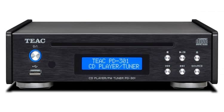 Teac pd-301dab-x black compact disc con radio dab y fm