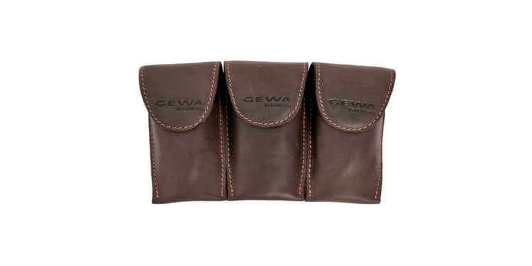 Gewa funda para boquilla trompa crazy horse triple negra 720043