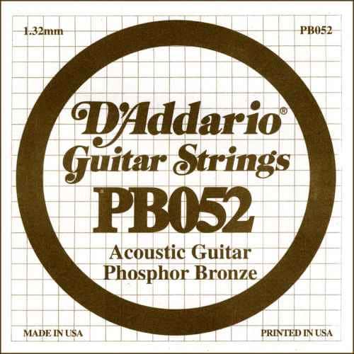 D´addario pb052 cuerda suelta para guitarra acústica