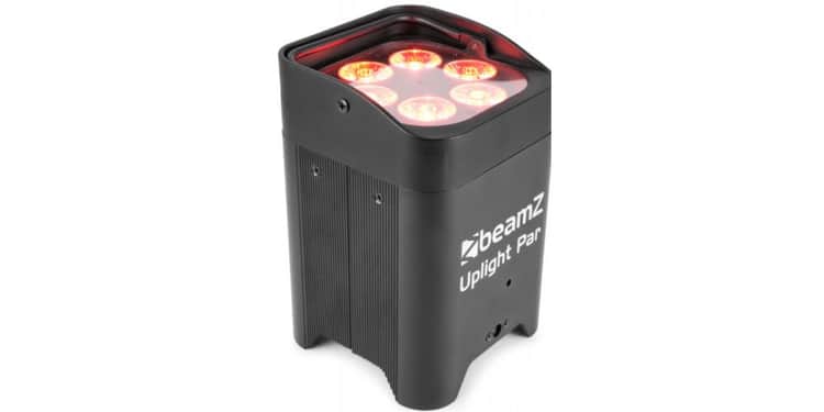 Beamz bbp96 foco par con bateria 6x 12w 150592