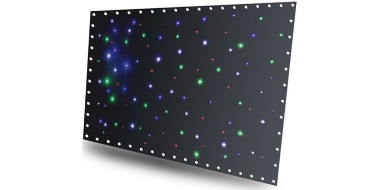 Beamz 151200 cortina de estrellas led96 rgbw 3x 2m