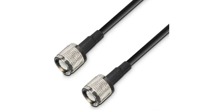 Ld systems ws 100 tnc cable de antena de tnc a tnc 0,5 m