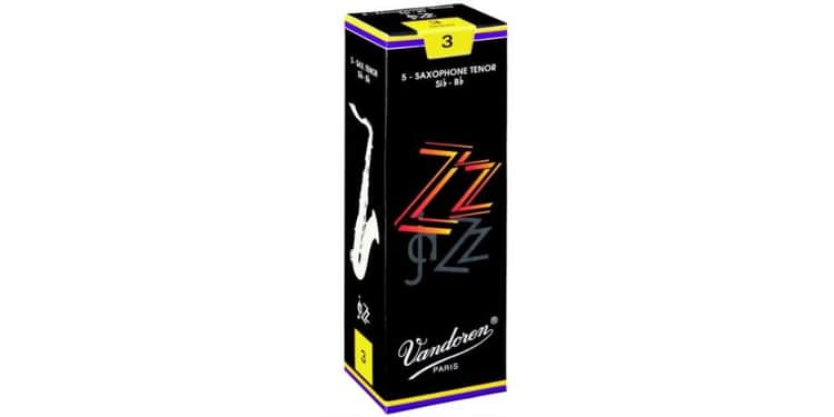 Vandoren caja 5 cañas saxo tenor vandoren zz 3 caja negra