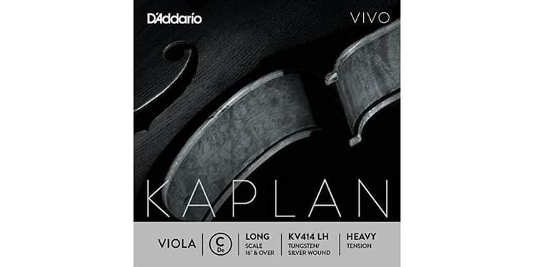 D´addario kv414 cuerda kaplan do (c) para viola, tensión fuerte