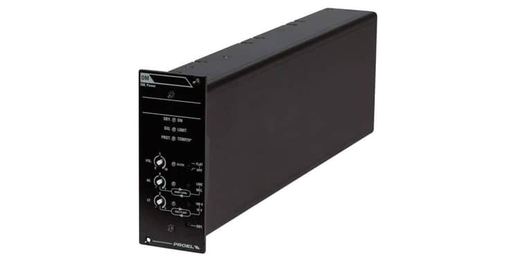 Proel pa dm250. amplificador modular de 250w