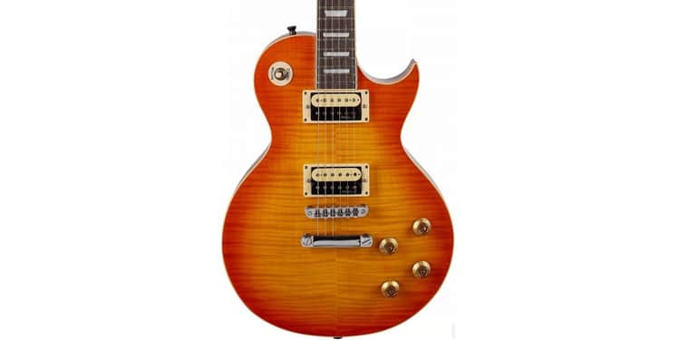 Vintage v100thb flamed maple thru honeyburst