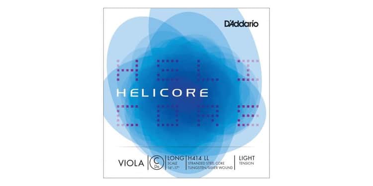 D´addario h414 cuerda helicore do (c) para viola, tensión suave