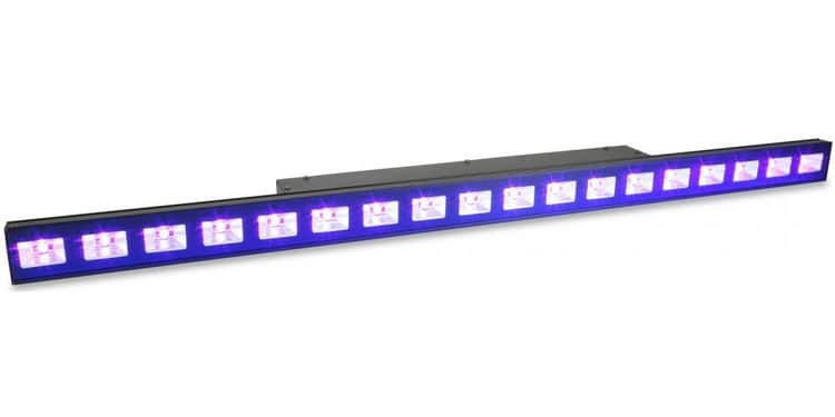 Beamz lcb48 barra uv led dmx 150610