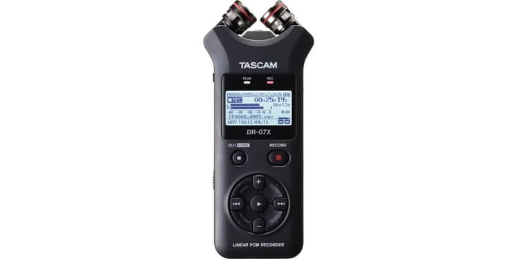 Tascam dr-07x grabadora portátil