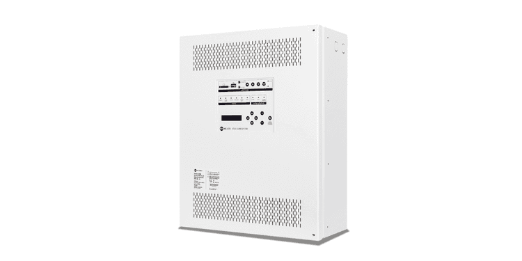 Rcf mx 3250-6 unidad principal amplificada sistema alarma