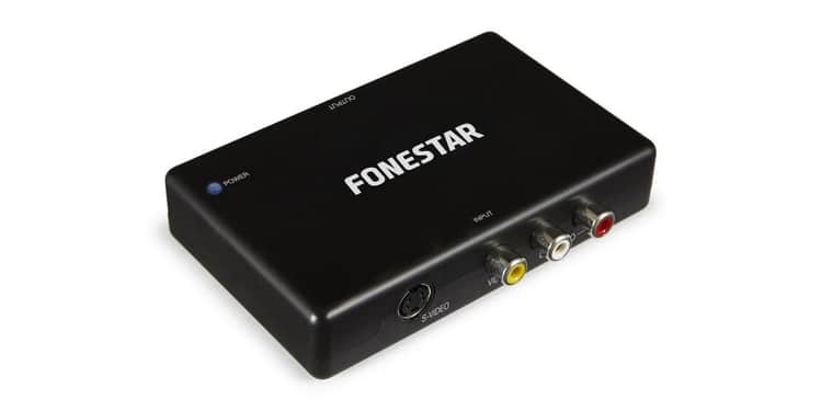 Fonestar fo-40vh convertidor cvbs o s-vídeo a hdmi