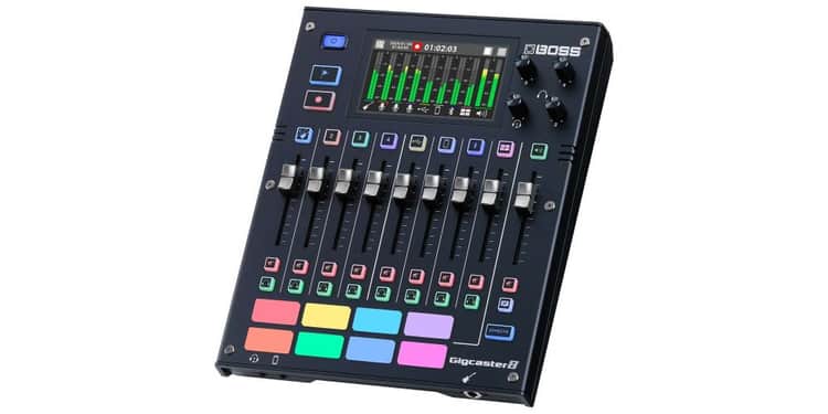 Boss gcs-8 livestreaming audio mixer