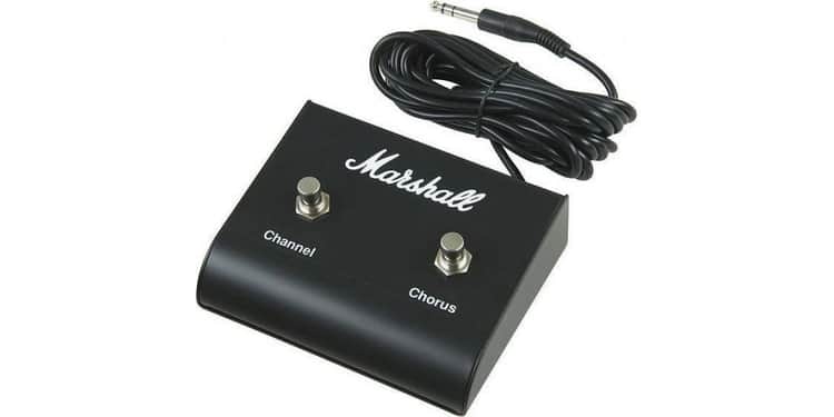 Marshall pedl10010 pedal 2 voies channel/chorus serie footswitch