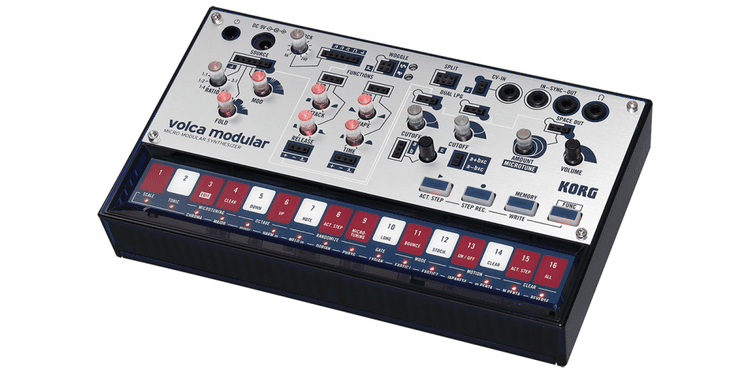 Korg volca modular. sintetizador