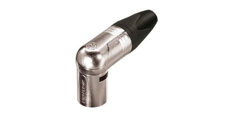 Neutrik nc3 mrx conector aéreo acodado xlr macho