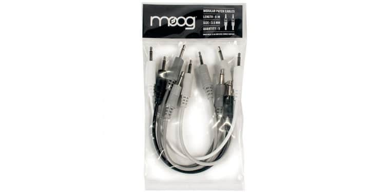 Moog patch 30 cm cable para modulares