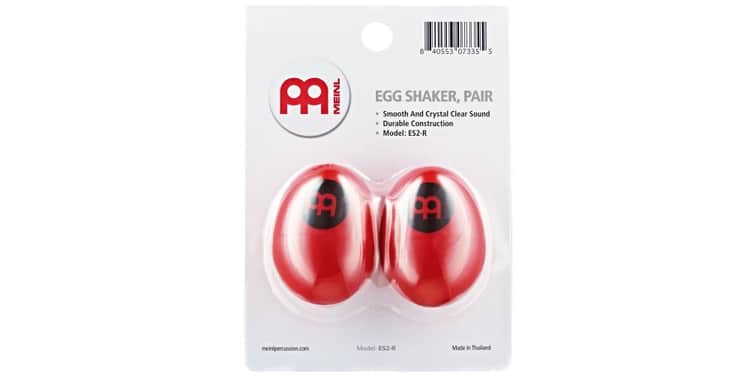 Meinl es2-r set de shakers 2u rojo