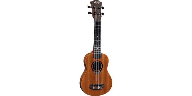 Lag tiki uku 10 ukelele soprano con funda de transporte tku10s