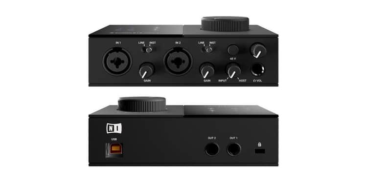 Native instruments komplete audio 2 interface de audio