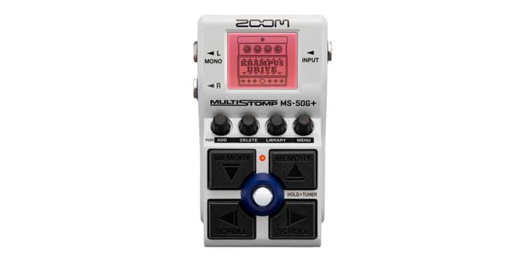 Zoom ms50g+ pedal multiefectos