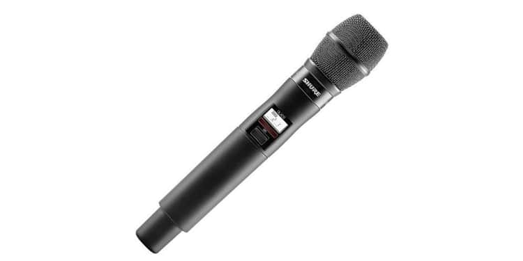 Shure qlxd2 ksm9 h51 transmisor de mano inalámbrico con capsula ksm9 534-598 mhz.