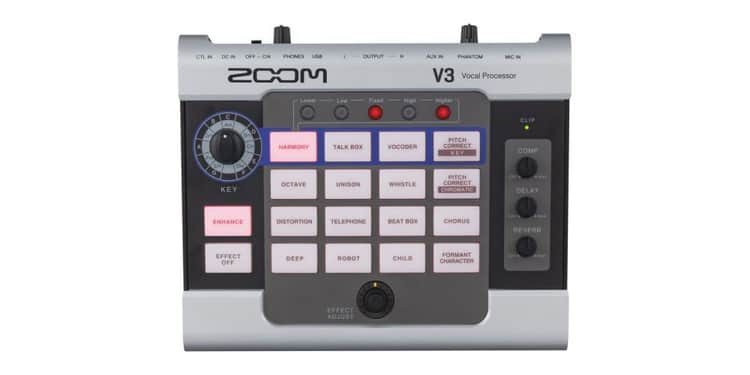 Zoom v3 procesador de efectos vocales