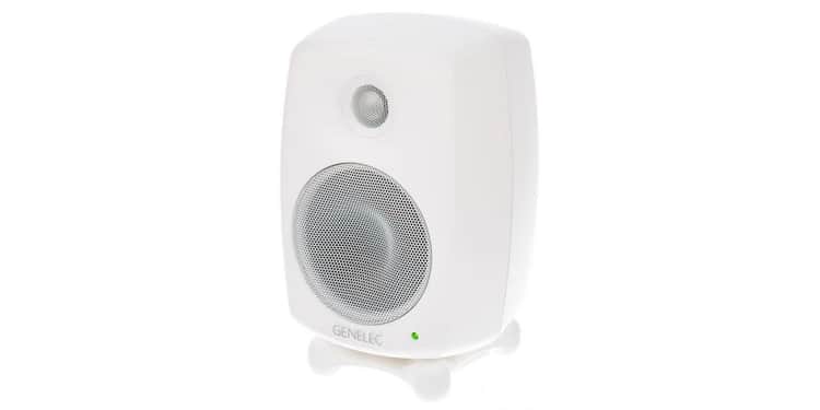 Genelec 8020d wm monitor de estudio amplificado. blanco