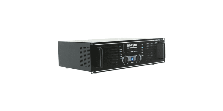 Skytec sky-2000b amplificador pa rack 19 2 x 1000w 8 ohm 172041