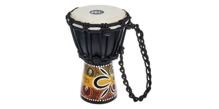 Meinl hdj7-xxs mini djembe 4 1/2 + 8 gecko