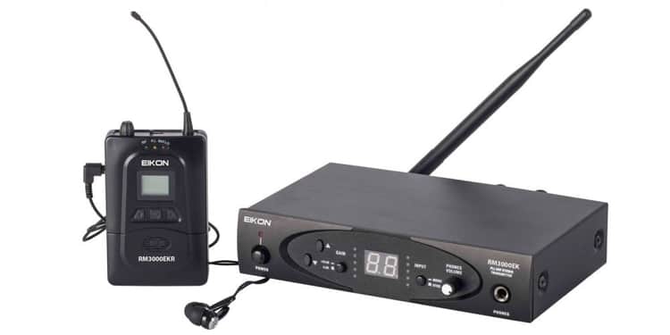 Eikon rm3000ek. sistema de monitoreo in-ear wireless pll uhf